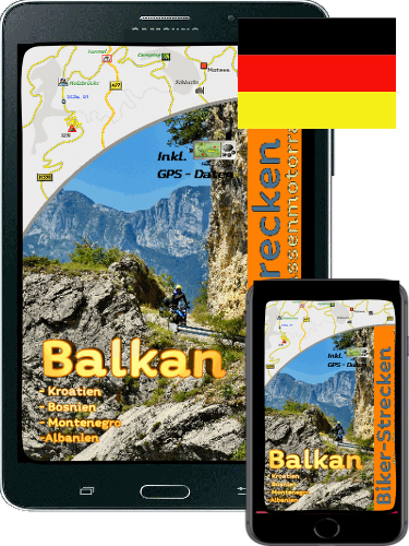 Bestellartikel Ebook Balkan Motorrad mit GPS (GPX) Daten Download