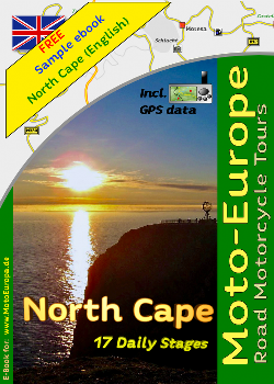 Free sample of the motorcycle travel guide North Cape