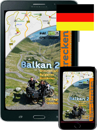 Motorradtour (Ebook) durch den Balkan 2  (Griechenland - Bulgarien - Rumänien)