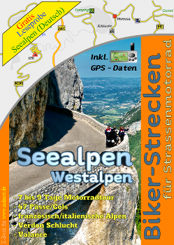 Gratis Leseprobe von Motorrad Reiseführer Seealpen / Westalpen