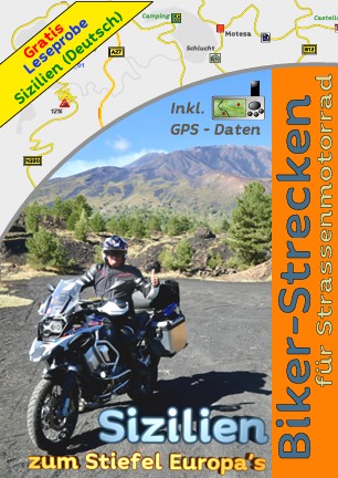 Gratis Leseprobe von Motorrad Reiseführer Sizilien zum Stiefel Europas