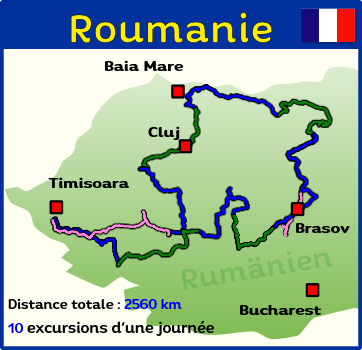 Circuit moto à travers la Roumanie via Transfergarasan, la TransAlpina, le col de Dracula, Bran, Brasov Sinaia et d'autres cols