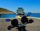 Fähre mit dem Motorrad nach Pag