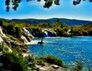 Kleine Wasserfälle im Hinterland von Kroatien